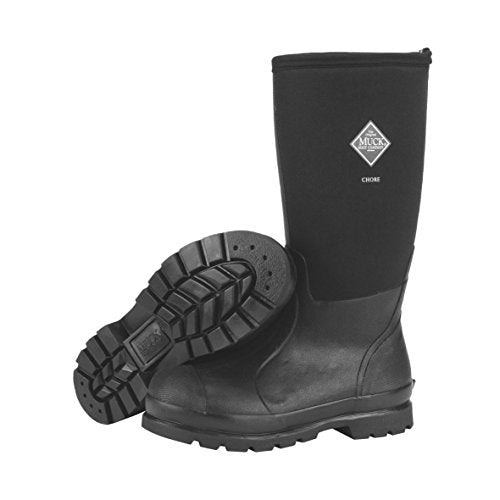 The Original Muck Boot Company Hore Classic Work Boot - Men's Black Shoe Deals Outlet