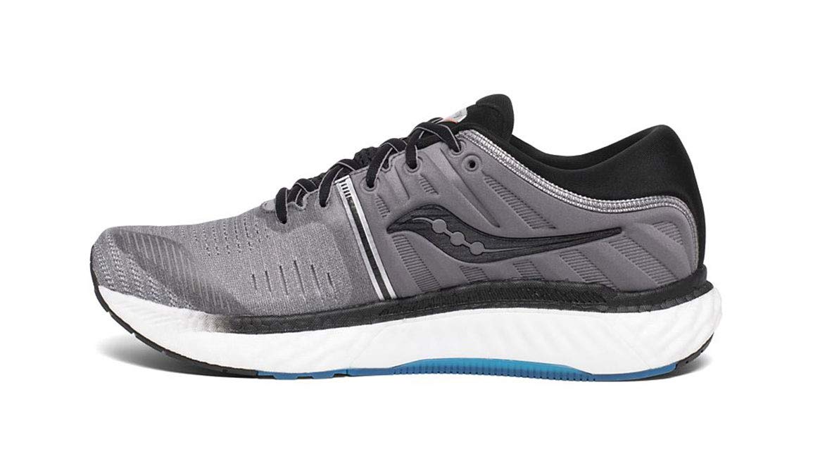 Saucony Hurricane 22 - Men's Grey/Black Shoe Deals Outlet