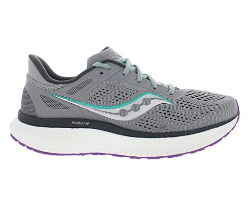 Saucony Hurricane 23 Running Shoe - Women's Fog/Ultra Violet Shoe Deals Outlet