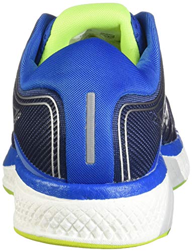 Saucony Hurricane ISO 5 - Men's Navy/Citron Shoe Deals Outlet