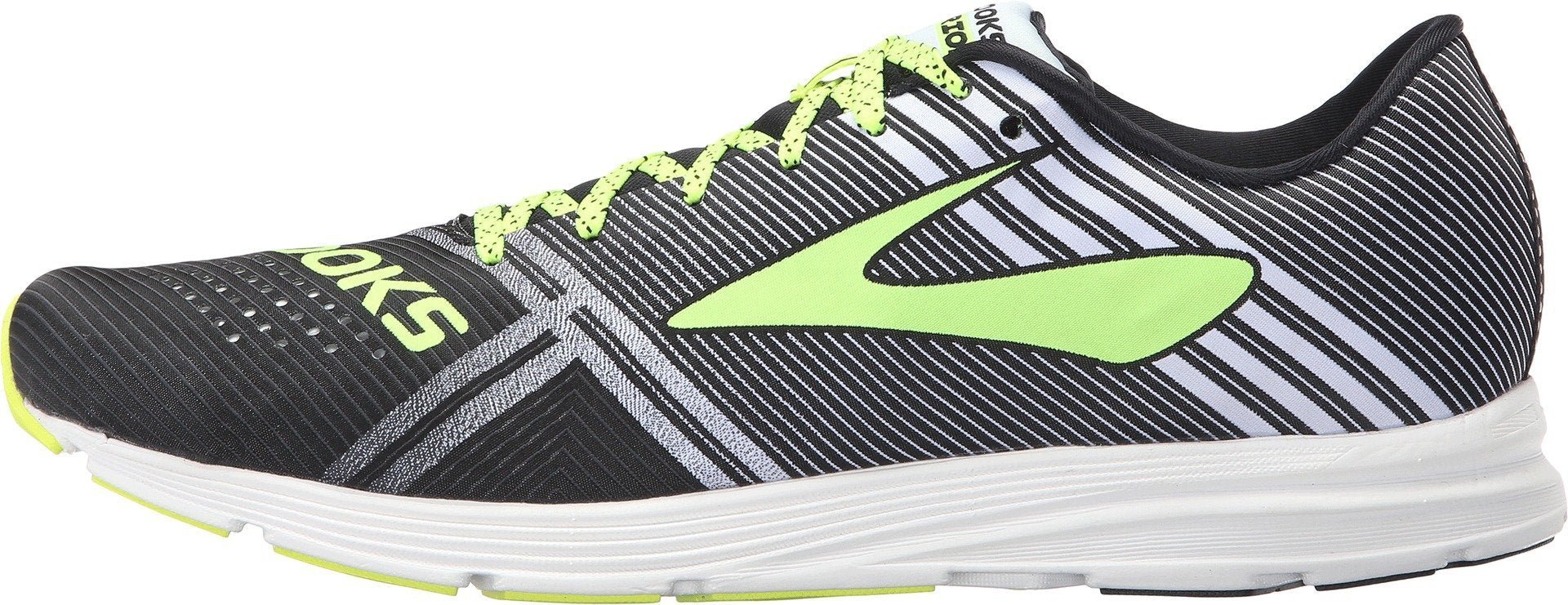 Brooks Hyperion - Men's White/Black Shoe Deals Outlet