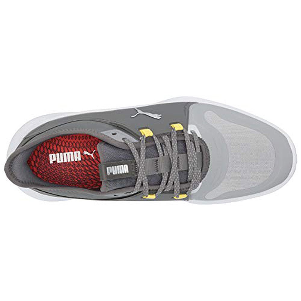 PUMA Ignite Fasten8 Golf - Men's High Rise - puma Silver - quiet Shade Shoe Deals Outlet