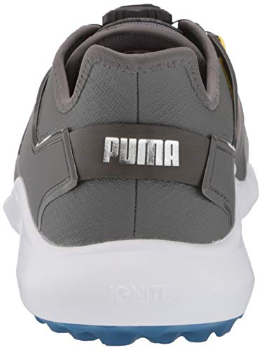 PUMA Ignite Fasten8 Pro Golf Shoe - Men's High Rise - puma Silver - quiet Shade Shoe Deals Outlet