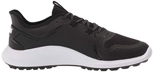 PUMA Ignite Fasten8 Pro Golf Shoe - Men's Black/Silver/White Shoe Deals Outlet