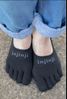 Injinji Sport Lightweight Hidden Black Medium 760172011869 Shoe Deals Outlet