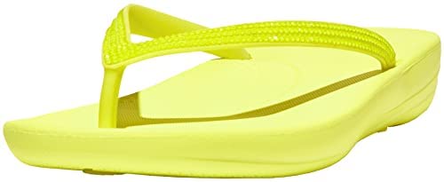 FitFlop IQushion Ergonomic Flip - Flops - Women's Electric Yellow Shoe Deals Outlet