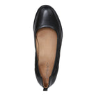 VIONIC Jacey Wedge Pump - Women's Black/Black Leather Shoe Deals Outlet