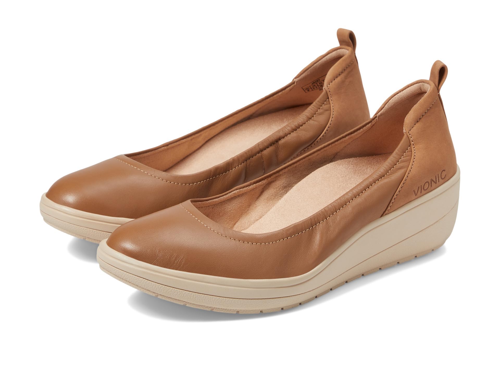 VIONIC Jacey Wedge Pump - Women's Toffee Shoe Deals Outlet