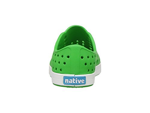 Native Shoes Kids Jefferson - Kids Grasshopper Green/Shell White Shoe Deals Outlet