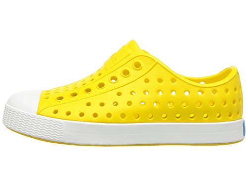 Native Shoes Kids Jefferson - Kids Crayon Yellow/Shell White Shoe Deals Outlet