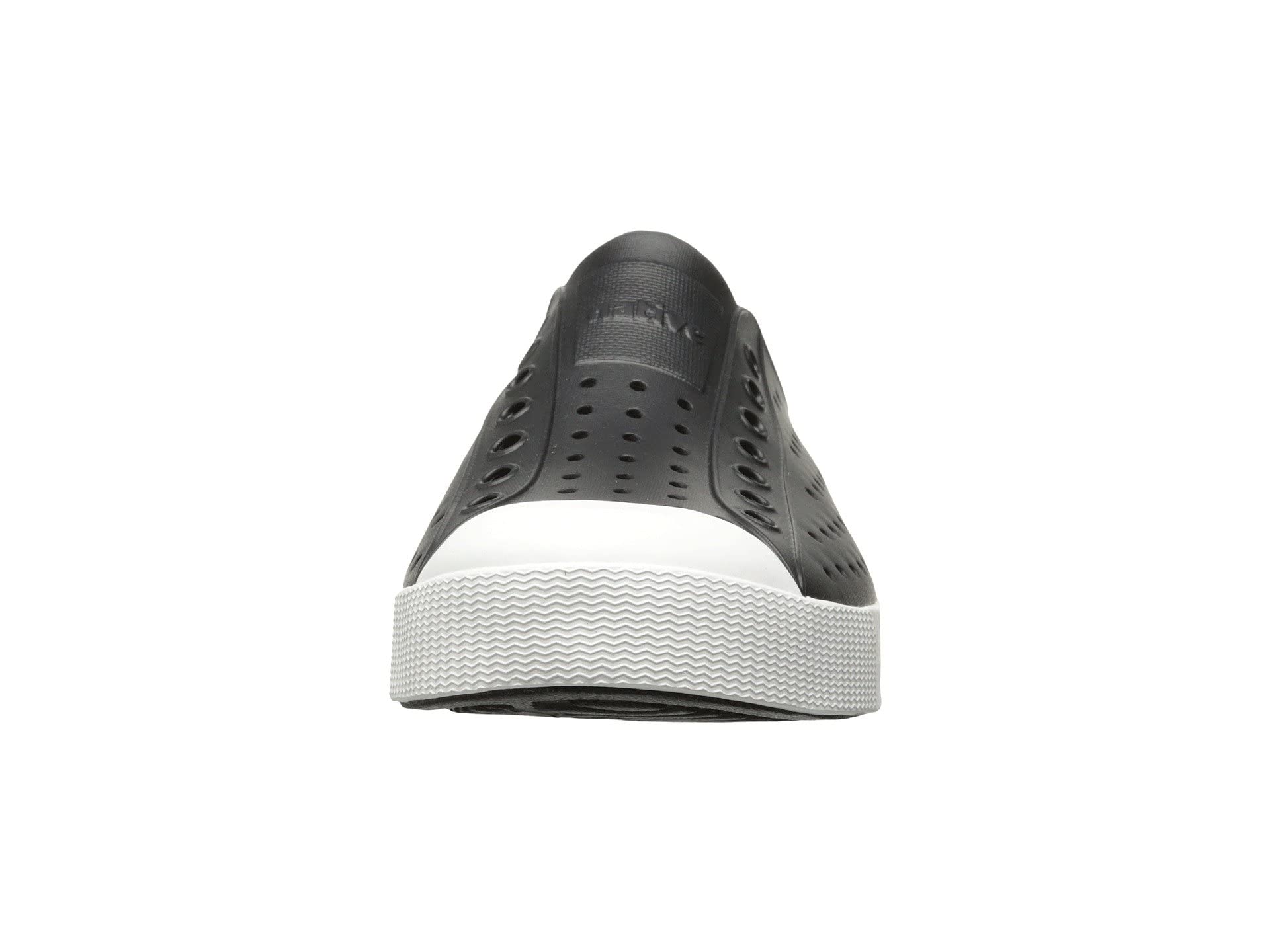 Native Shoes Kids Jefferson - Unisex Jiffy Black/Shell White Shoe Deals Outlet