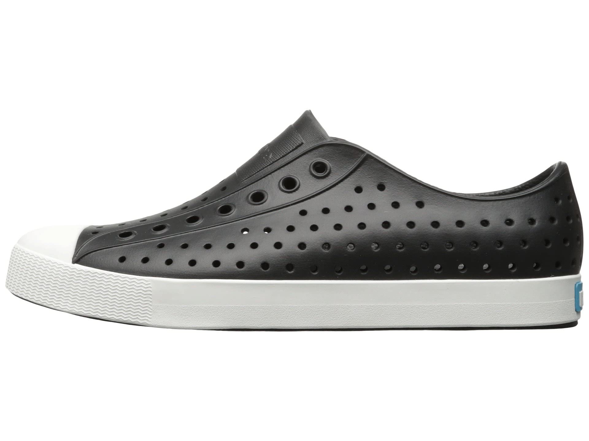 Native Shoes Kids Jefferson - Unisex Jiffy Black/Shell White Shoe Deals Outlet