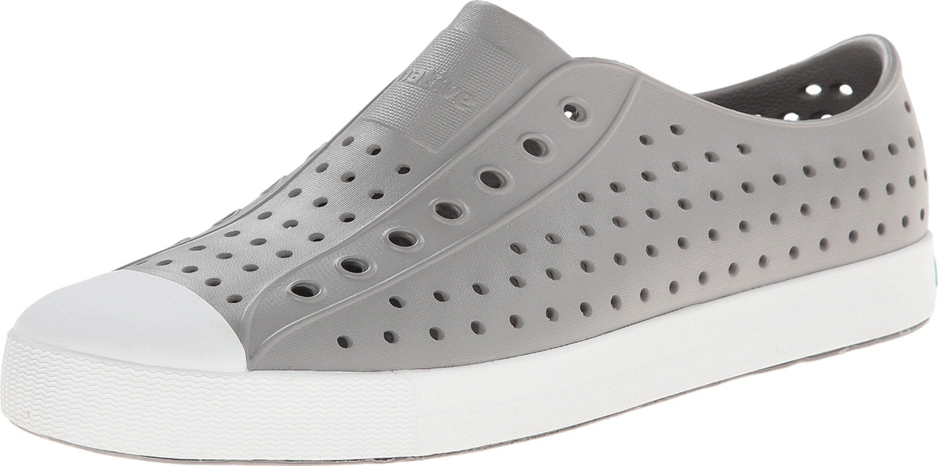 Native Shoes Kids Jefferson - Unisex Pigeon Grey/Shell White Shoe Deals Outlet