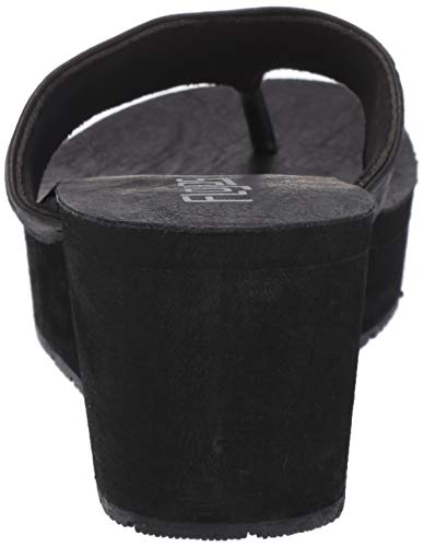 Flojos Jess Flip - Flops - Women's Black Shoe Deals Outlet