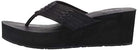Flojos Jess Flip - Flops - Women's Black Shoe Deals Outlet