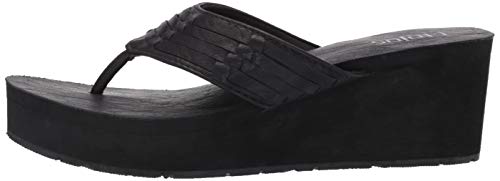 Flojos Jess Flip - Flops - Women's Black Shoe Deals Outlet