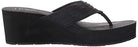 Flojos Jess Flip - Flops - Women's Black Shoe Deals Outlet