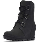 SOREL Joan Of Arctic Wedge - Women's Black Shoe Deals Outlet