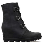 SOREL Joan Of Arctic Wedge - Women's Black Shoe Deals Outlet
