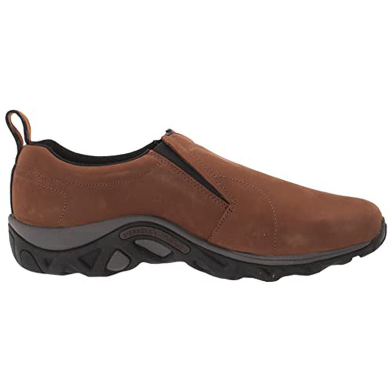 Merrell Jungle Moc - Men's Brown Nubuck Shoe Deals Outlet