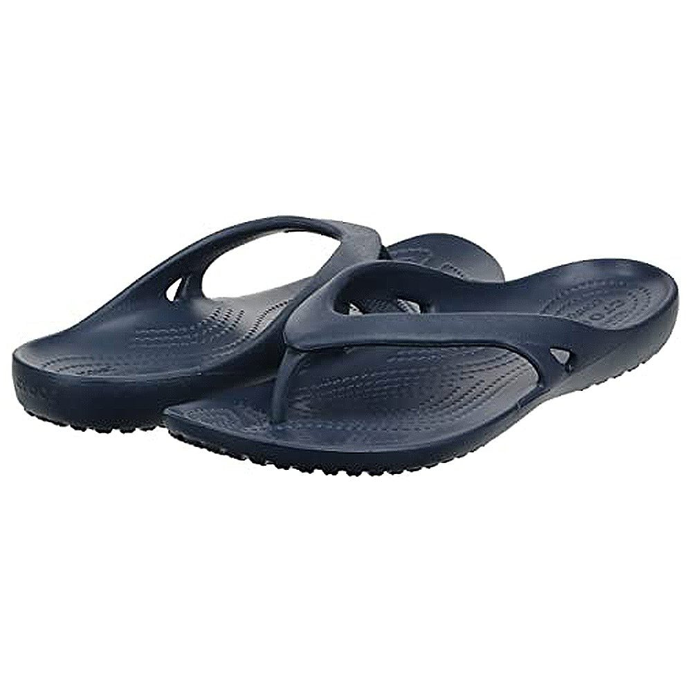 Crocs Kadee ll Flip Flop - Women's Navy/Red Shoe Deals Outlet