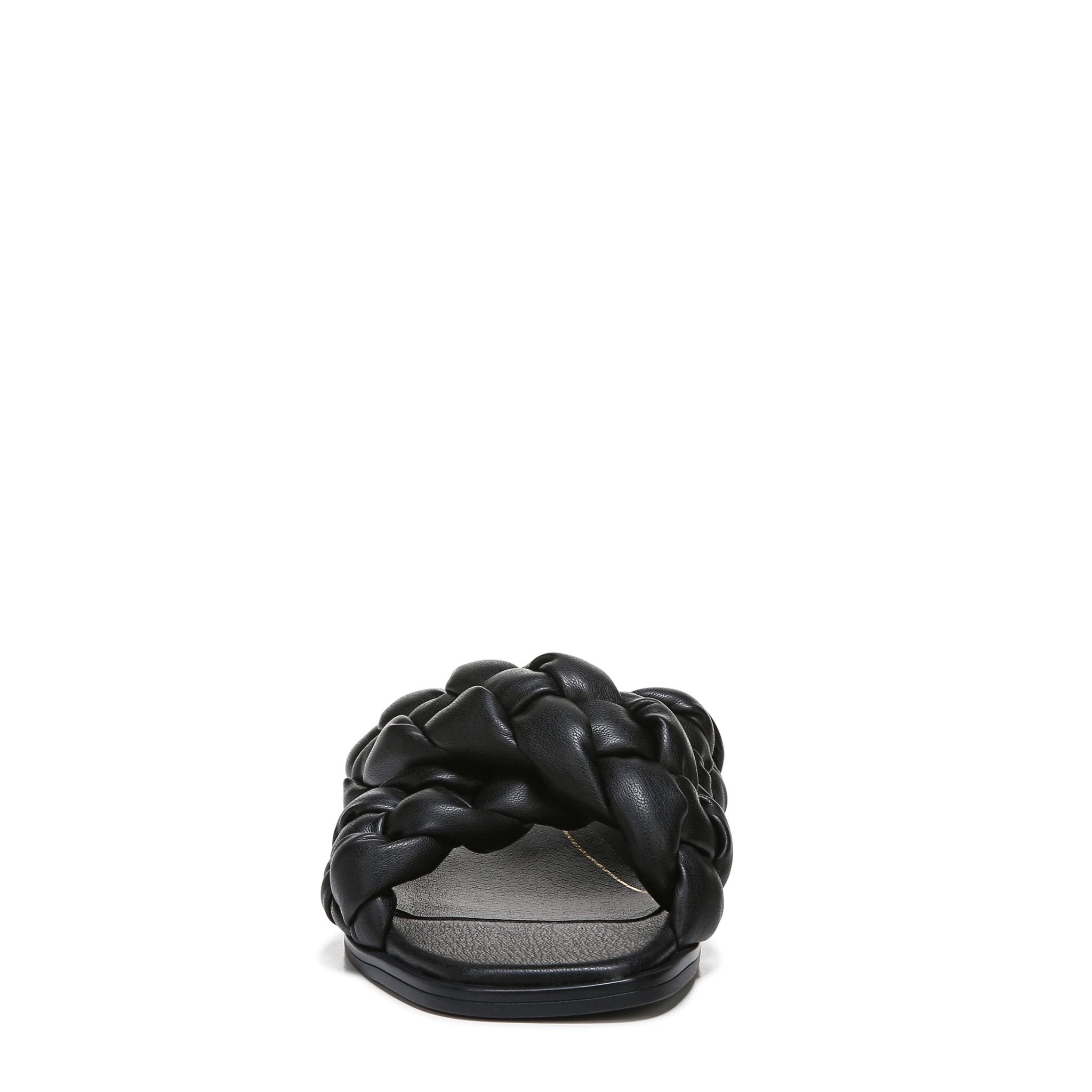 VIONIC Kalina Braided Slide - Women's Black Shoe Deals Outlet