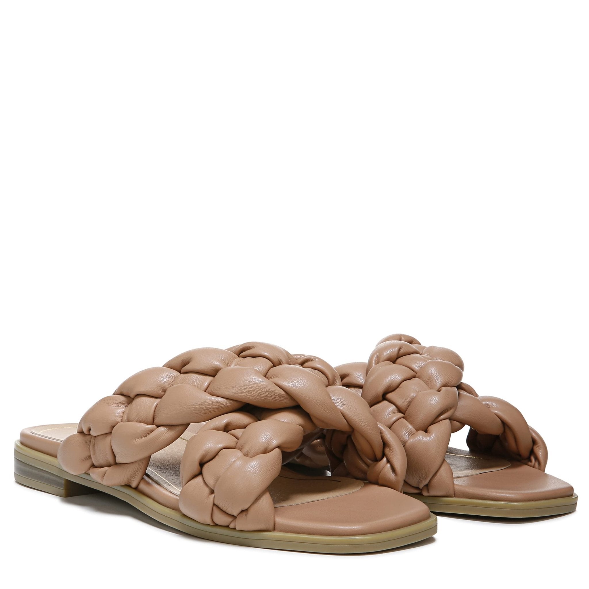VIONIC Kalina Braided Slide - Women's Macaroon Shoe Deals Outlet