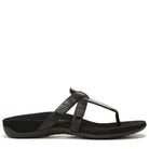 VIONIC Karley Sandal - Women's Black Wavy Shoe Deals Outlet
