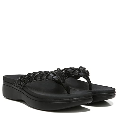VIONIC Kenji Platform Flip - Flop - Women's Black Shoe Deals Outlet