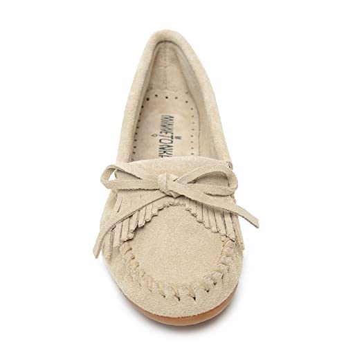 Minnetonka Kilty Hardsole - Women's Stone Shoe Deals Outlet