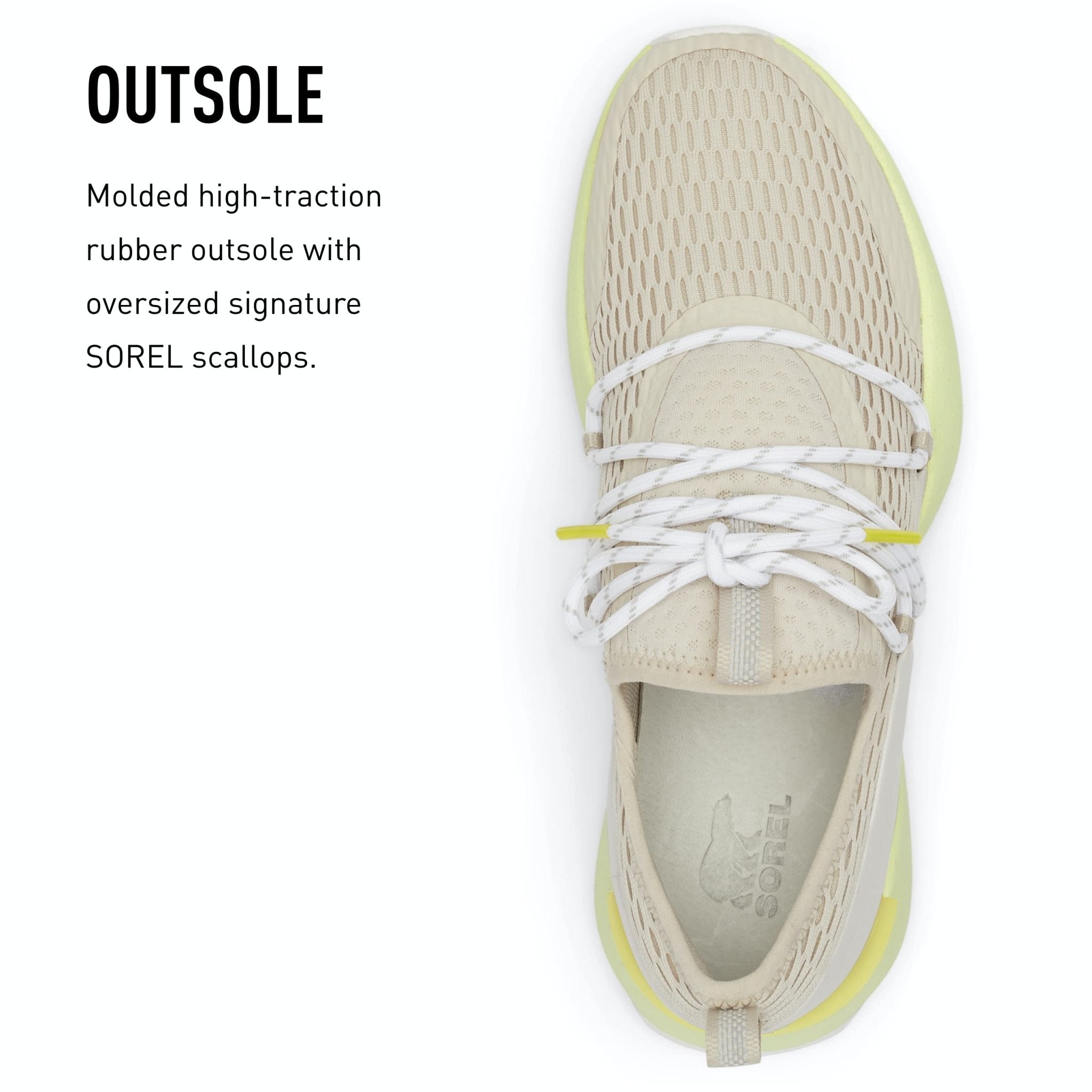 SOREL Kinetic Impact ll Lace - Women's Black, Sea Salt Shoe Deals Outlet