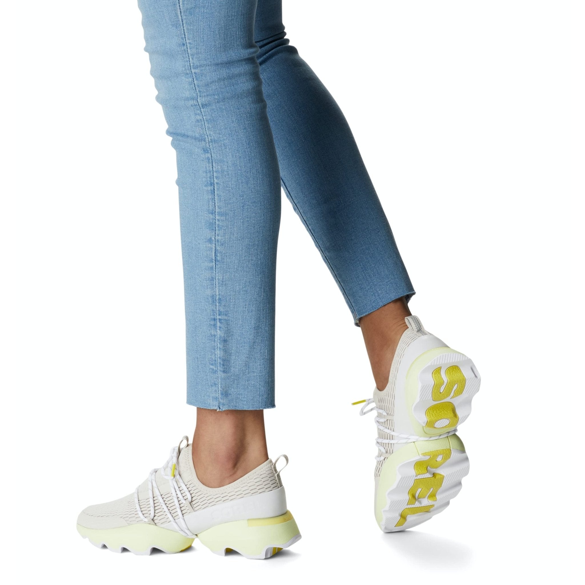 SOREL Kinetic Impact ll Lace - Women's Black, Sea Salt Shoe Deals Outlet
