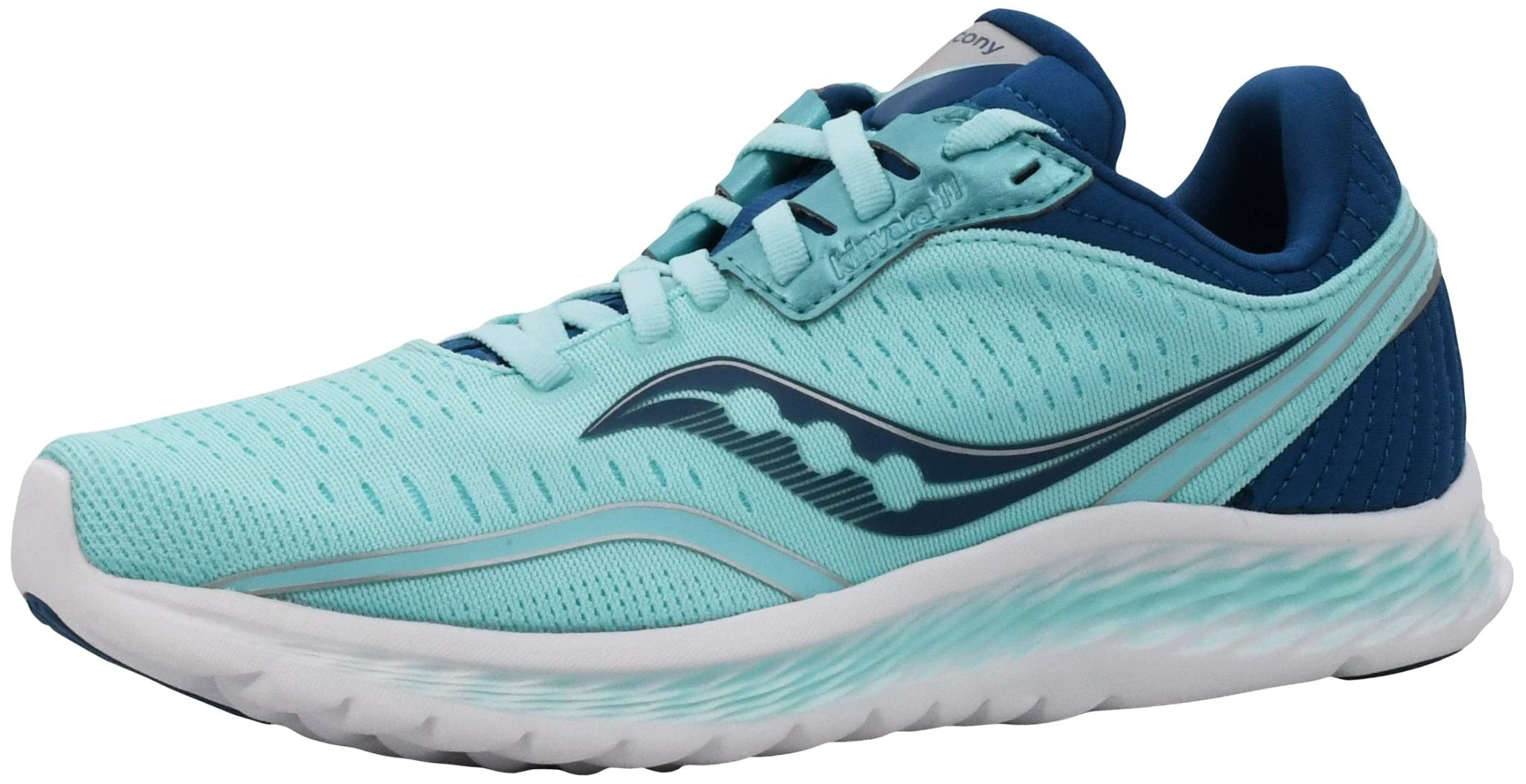 Saucony Kinvara 11 - Women's Aqua/Blue Shoe Deals Outlet