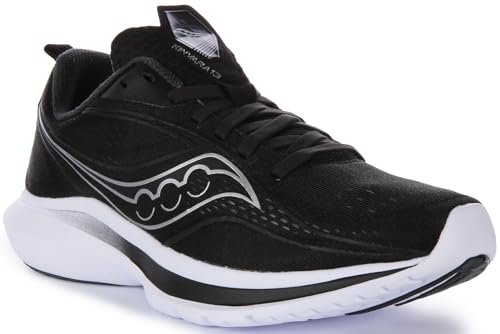 Saucony Kinvara 13 - Women's Black/Silver Shoe Deals Outlet