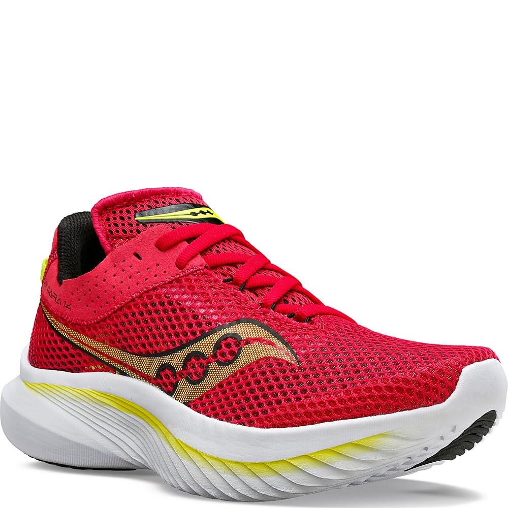 Saucony Kinvara 14 - Women's Red Rose Shoe Deals Outlet