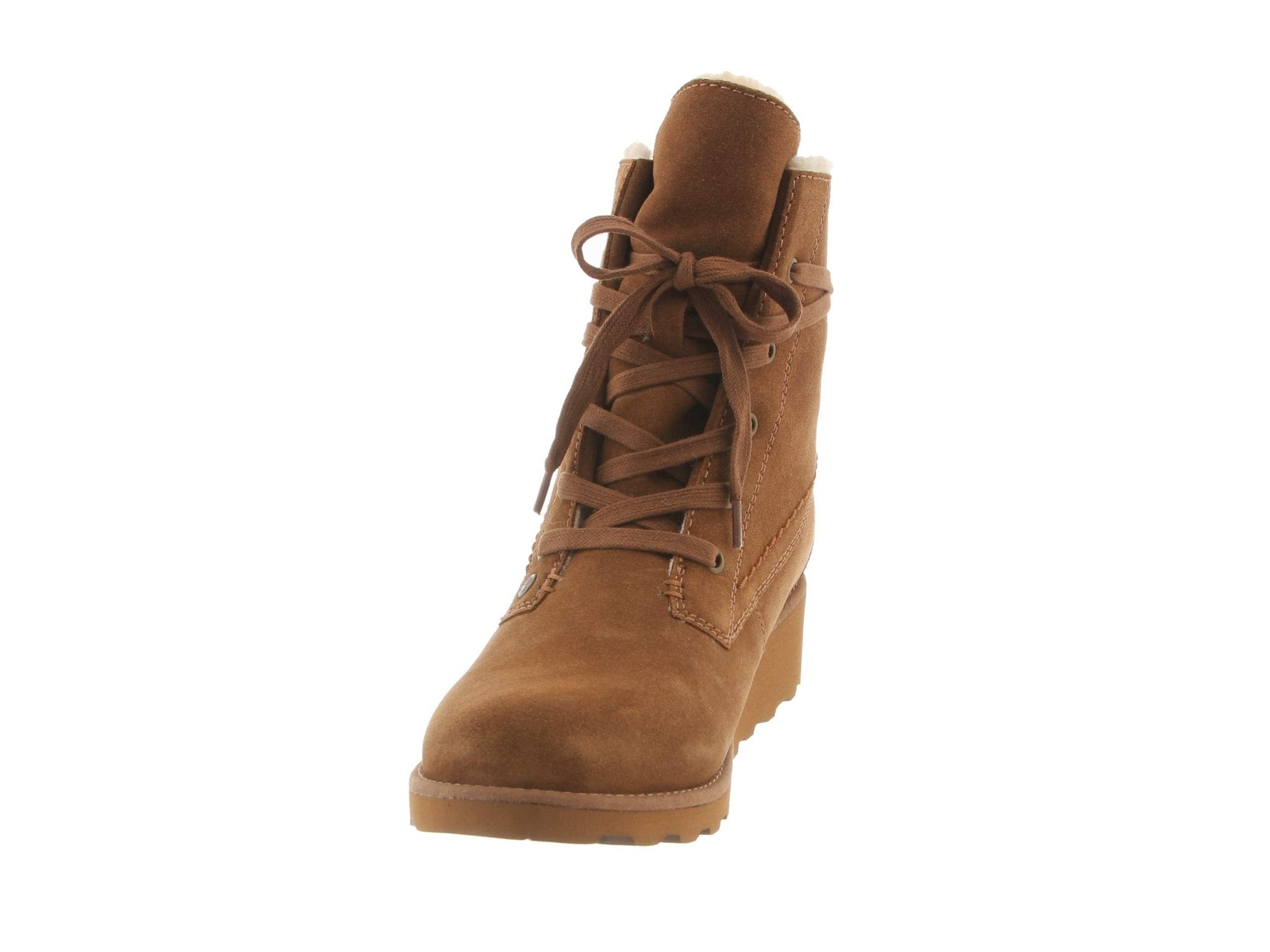 BEARPAW Krista Ankle Boot - Women's Hickory Shoe Deals Outlet