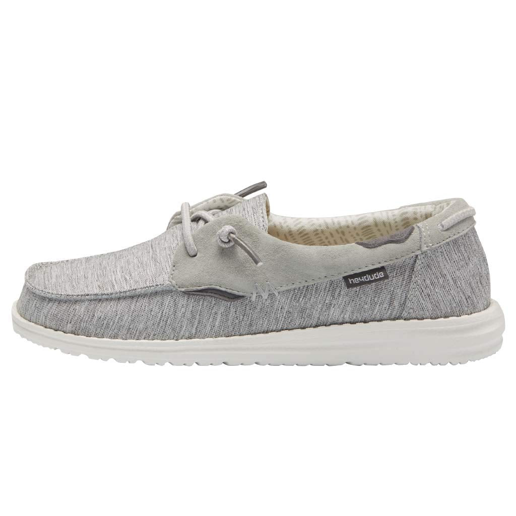 Hey Dude Laila - Women's Ice Grey Shoe Deals Outlet