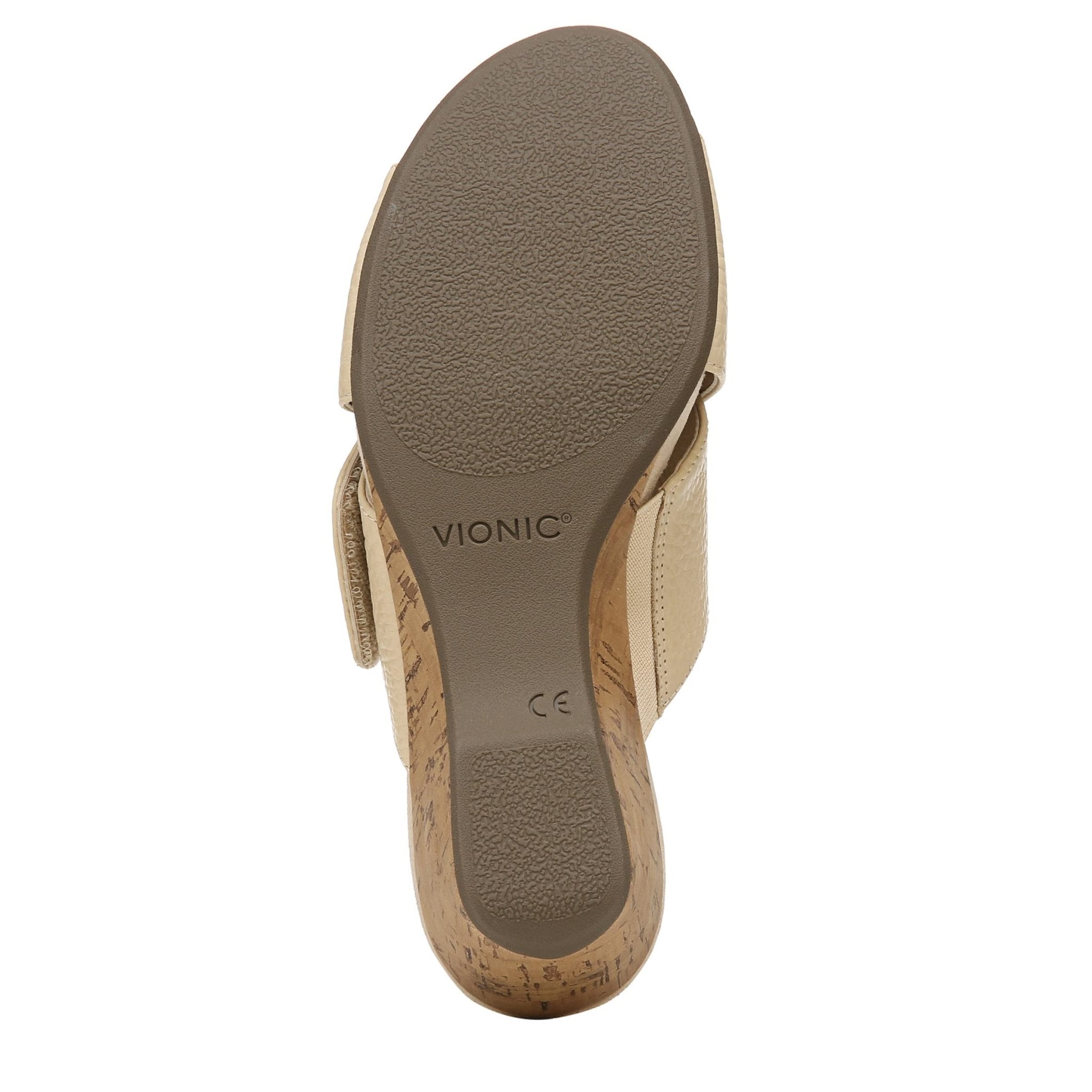 VIONIC Leticia Wedge - Women's Semolina Shoe Deals Outlet