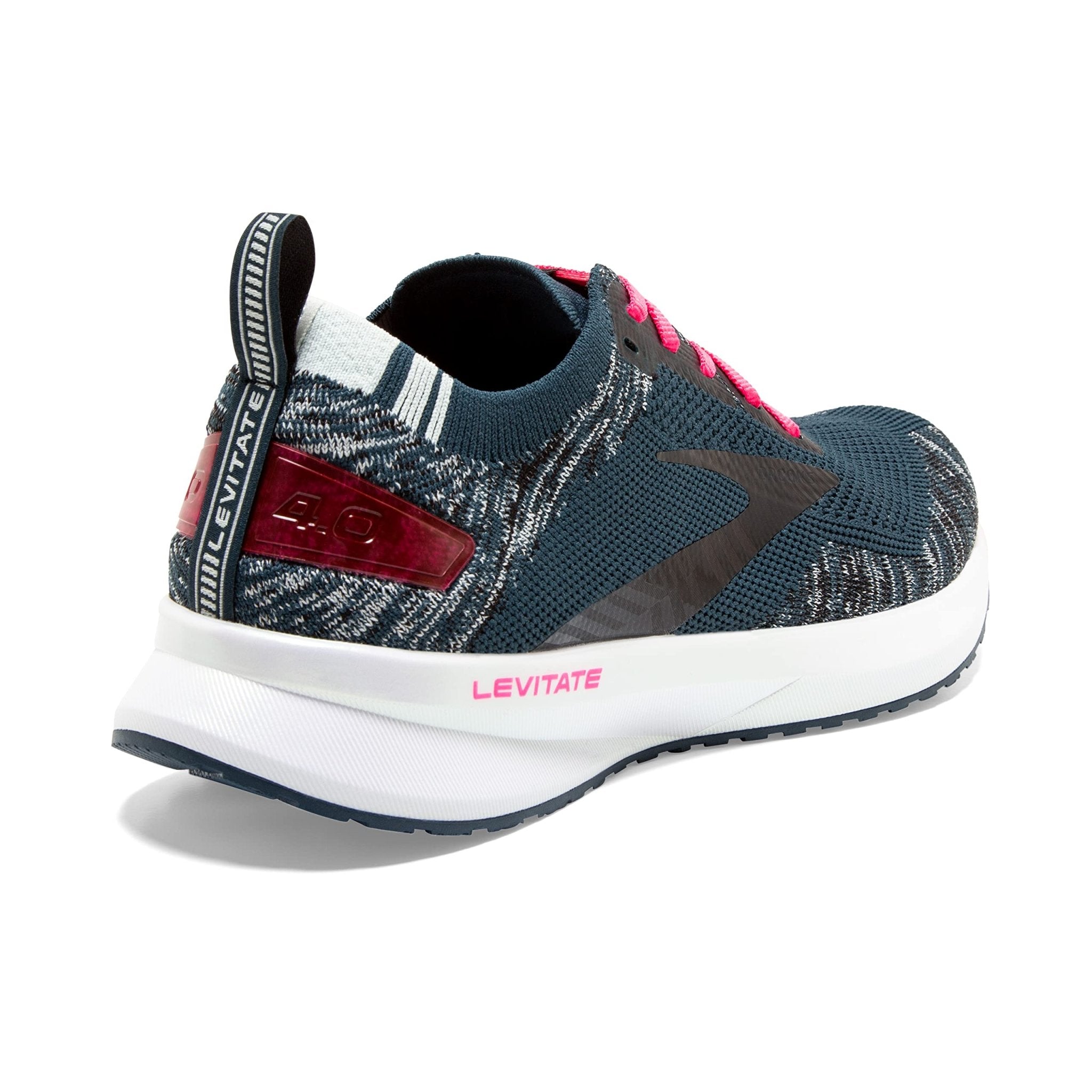 Brooks Levitate 4 - Women's Navy/Black/Pink Shoe Deals Outlet