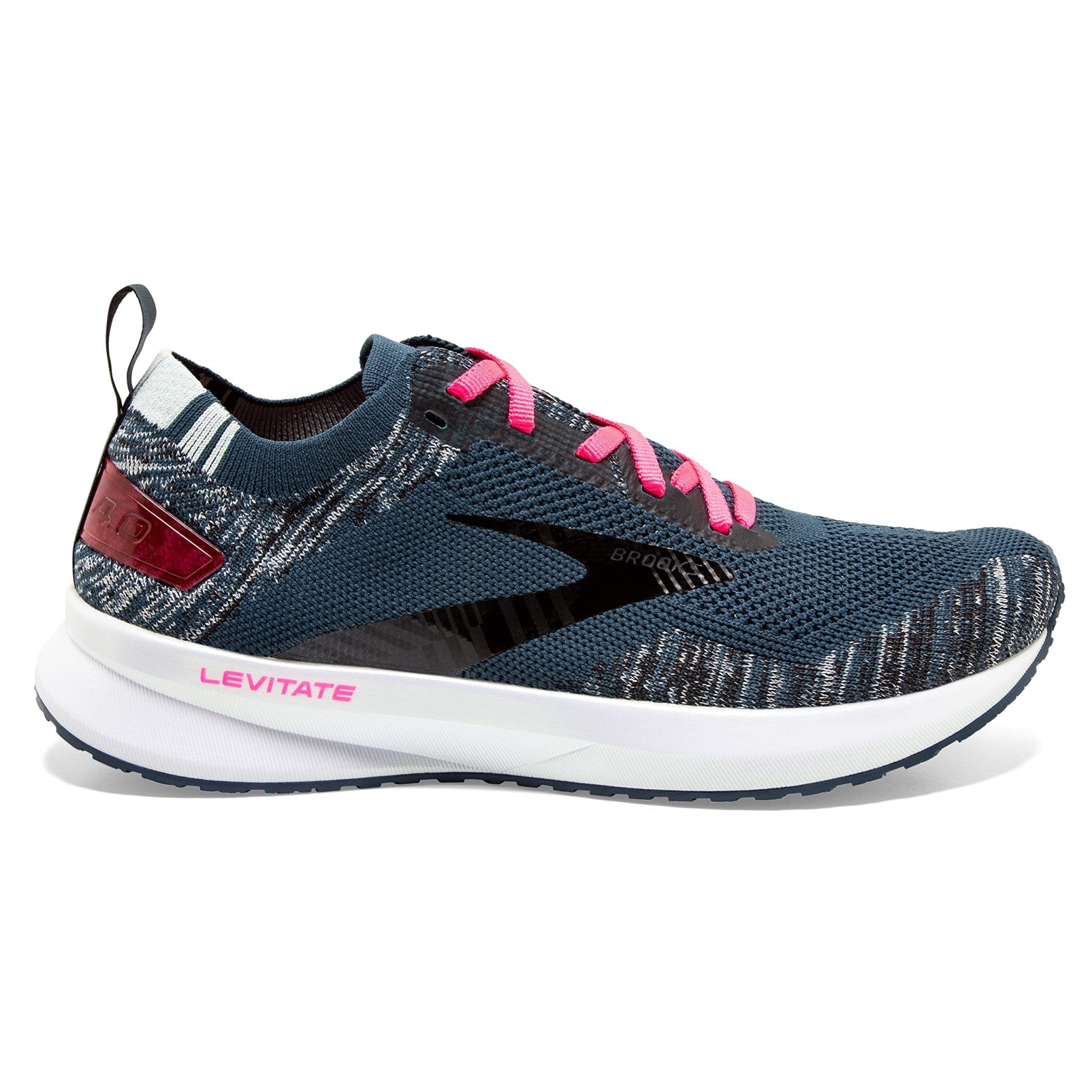 Brooks Levitate 4 - Women's Navy/Black/Pink Shoe Deals Outlet
