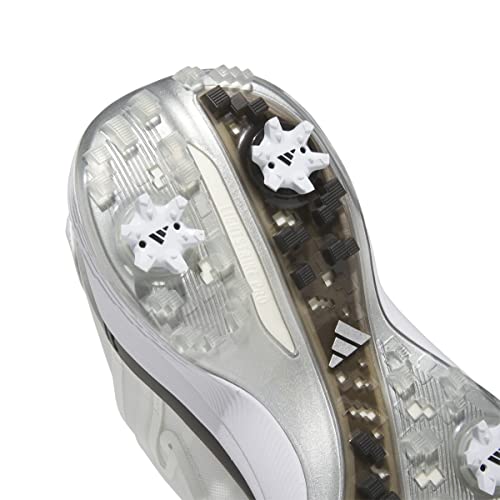 adidas Lightstrike Boa Golf - Men's Footwear White/Core Black/Silver Metallic Shoe Deals Outlet