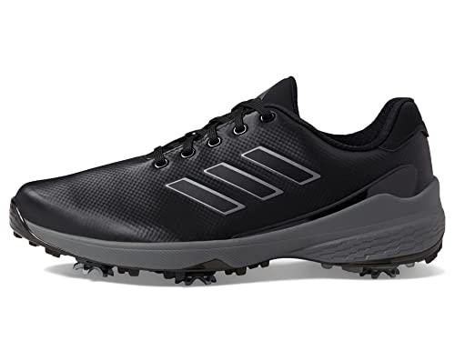 adidas Lightstrike Boa Golf - Men's Core Black/Dark Silver Metallic/Silver Metallic Shoe Deals Outlet