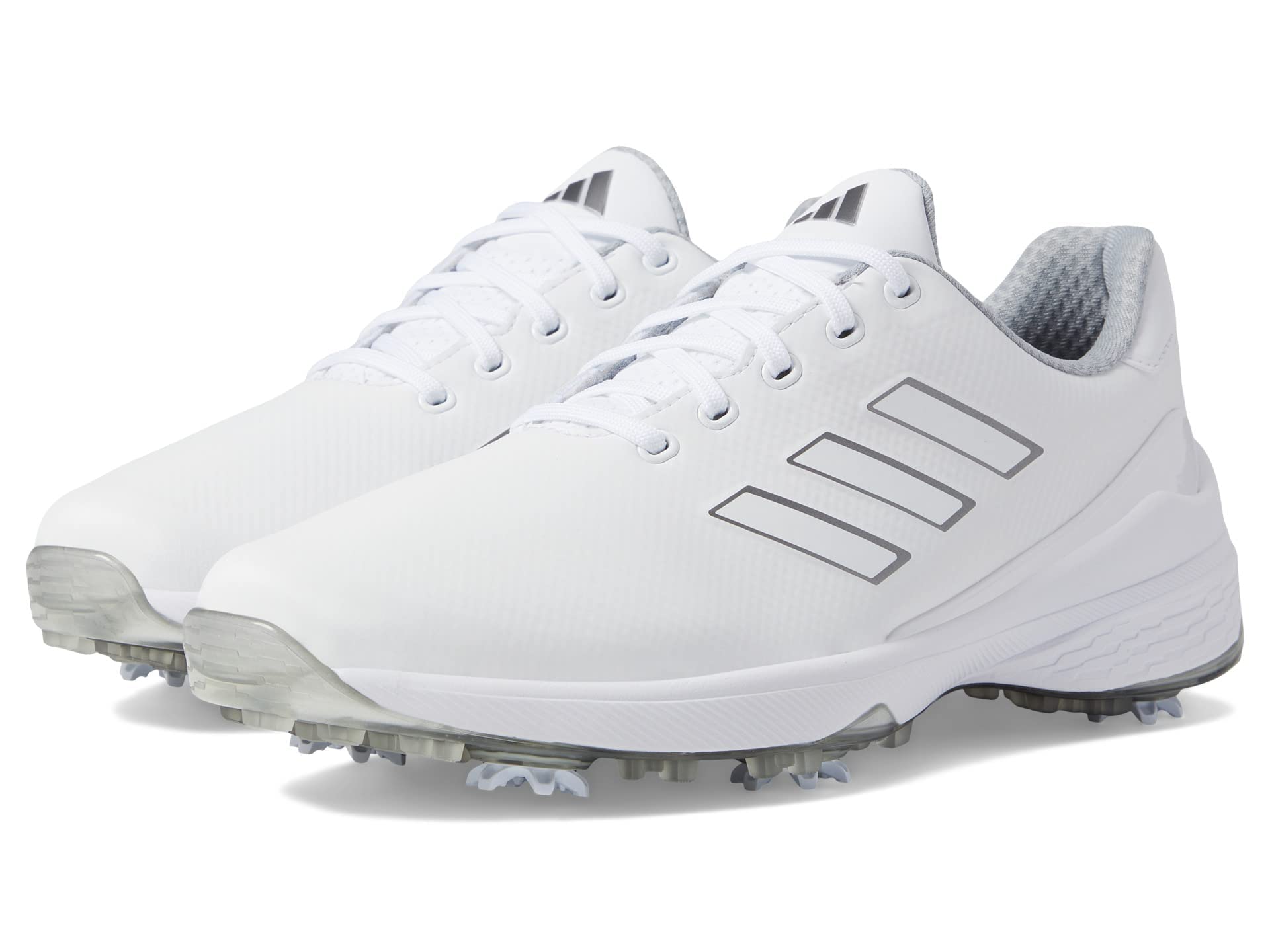 adidas Lightstrike Boa Golf - Men's White/Silver Shoe Deals Outlet