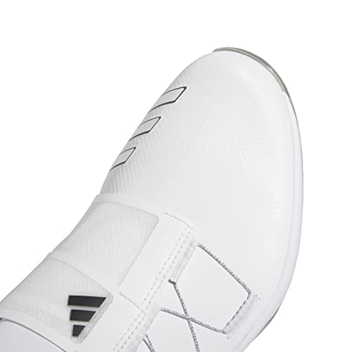 adidas Lightstrike Boa Golf - Men's Footwear White/Core Black/Silver Metallic Shoe Deals Outlet