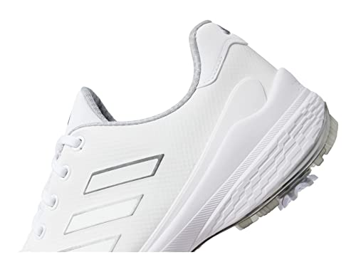 adidas Lightstrike Boa Golf - Men's White/Silver Shoe Deals Outlet