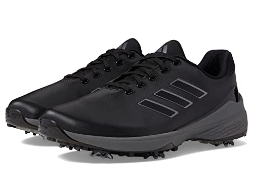 adidas Lightstrike Boa Golf - Men's Core Black/Dark Silver Metallic/Silver Metallic Shoe Deals Outlet