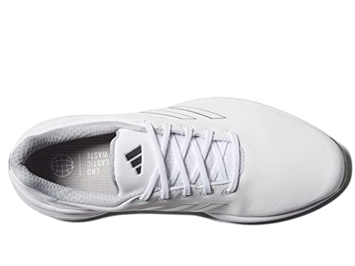 adidas Lightstrike Boa Golf - Men's White/Silver Shoe Deals Outlet