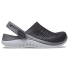 Crocs LiteRide 360 Clog - Kids Black/Slate Grey Shoe Deals Outlet