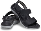 Crocs LiteRide 360 Sandals - Women's Black/Light Grey Shoe Deals Outlet