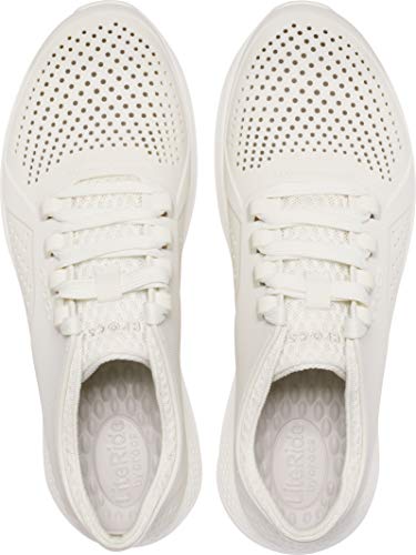 Crocs LiteRide Pacer - Men's Almost White Shoe Deals Outlet